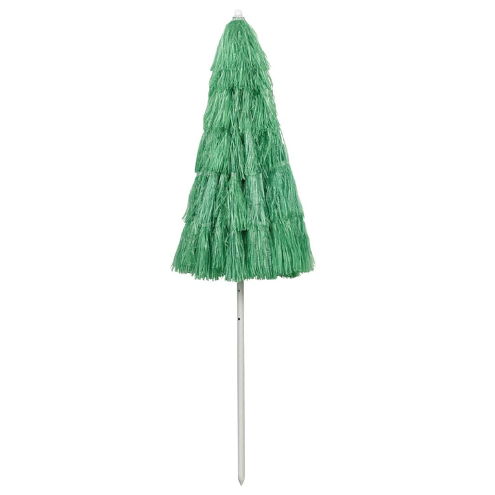 Strandparasol 240 cm groen