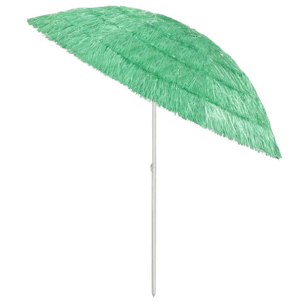 Strandparasol 240 cm groen