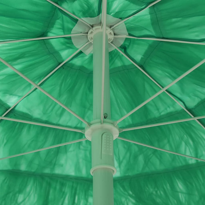 Strandparasol 300 cm groen