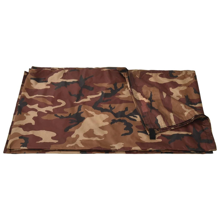 Afdekzeil 4x4 m camouflage