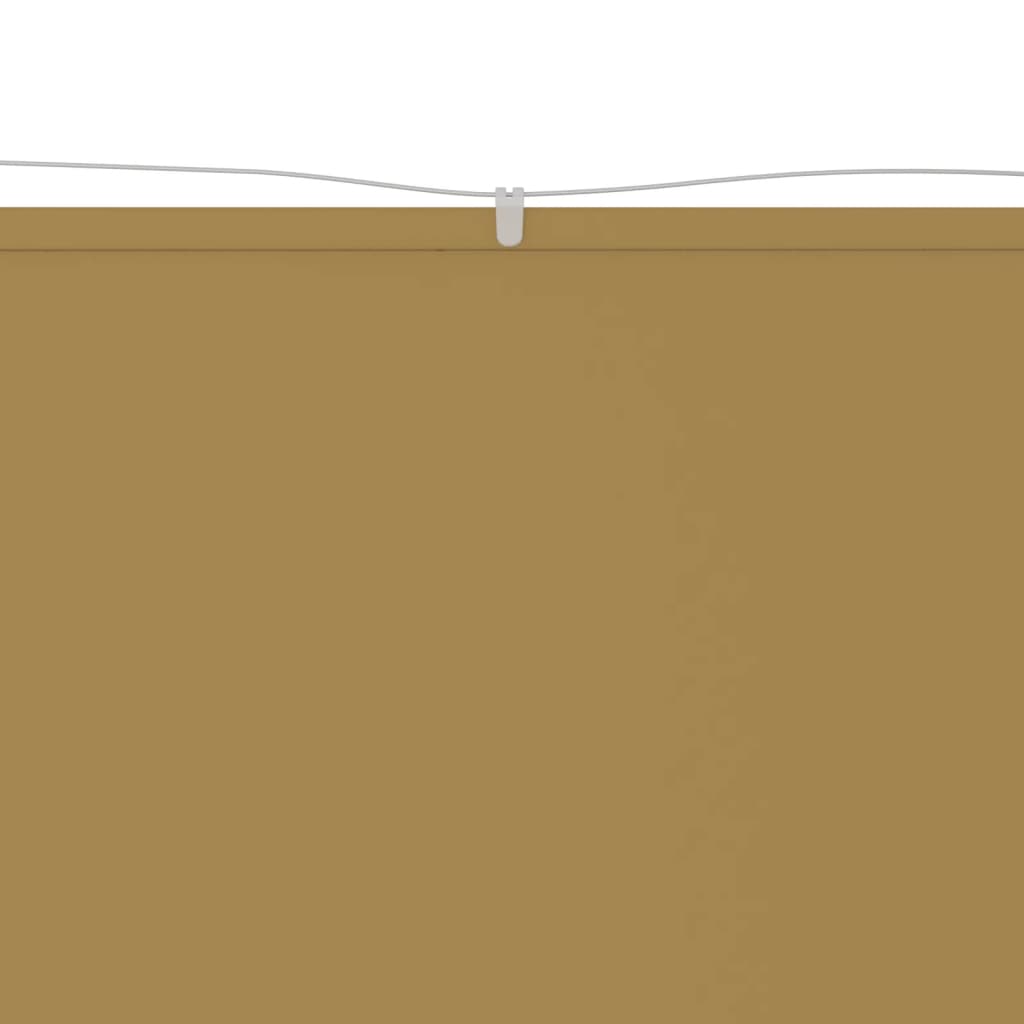 Luifel verticaal 60x600 cm oxford stof beige