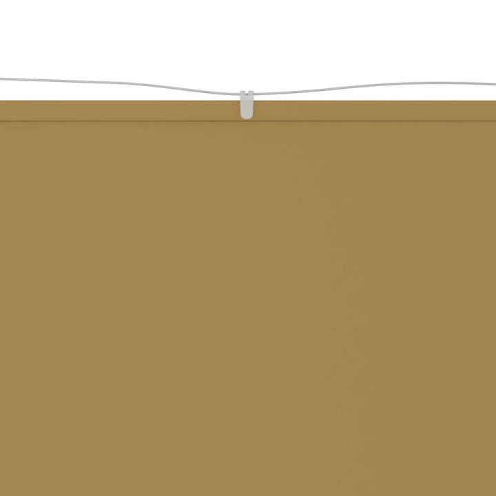 Luifel verticaal 60x600 cm oxford stof beige