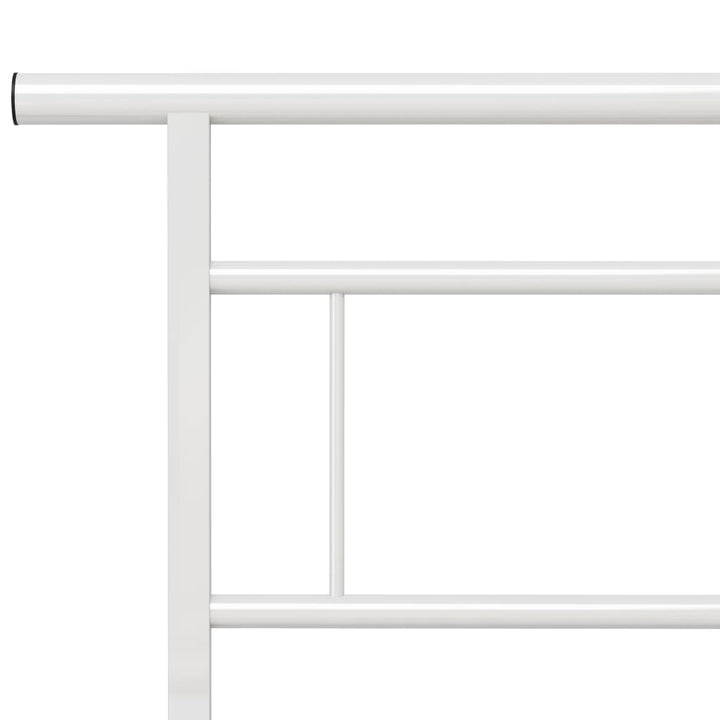 Bedframe metaal wit 160x200 cm