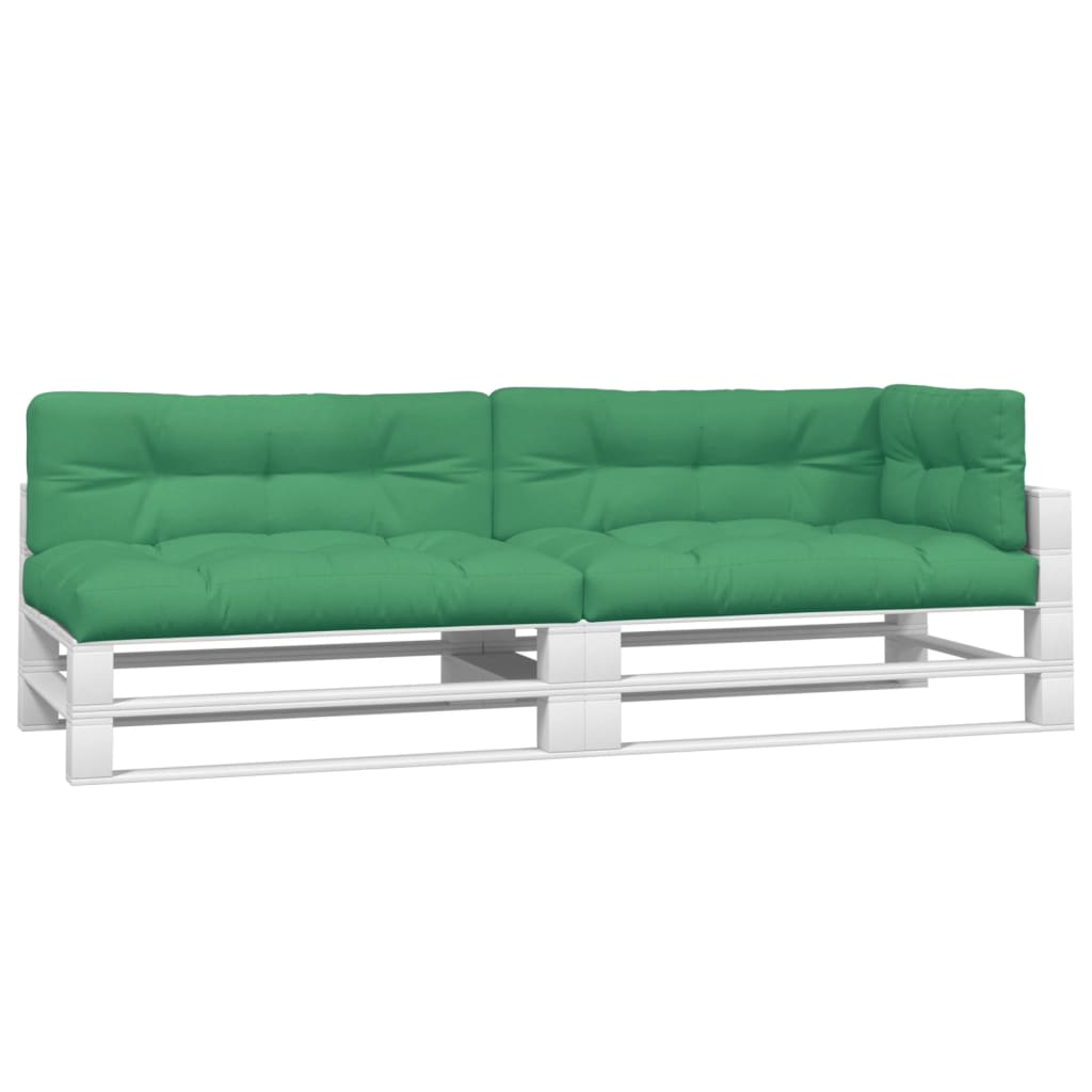 Bankussens pallet 5 st groen