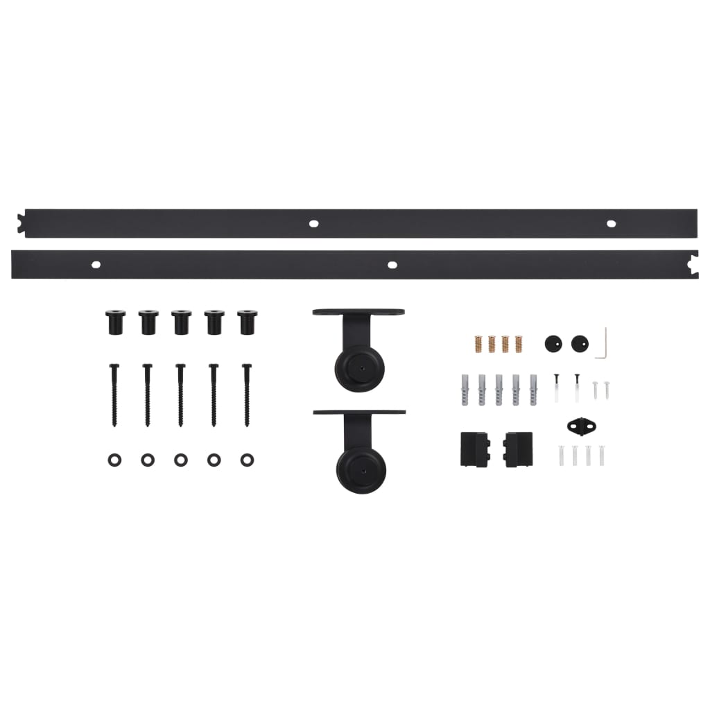 Schuifdeur met beslag 100x210 cm massief grenenhout