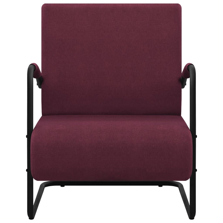 Fauteuil stof paars