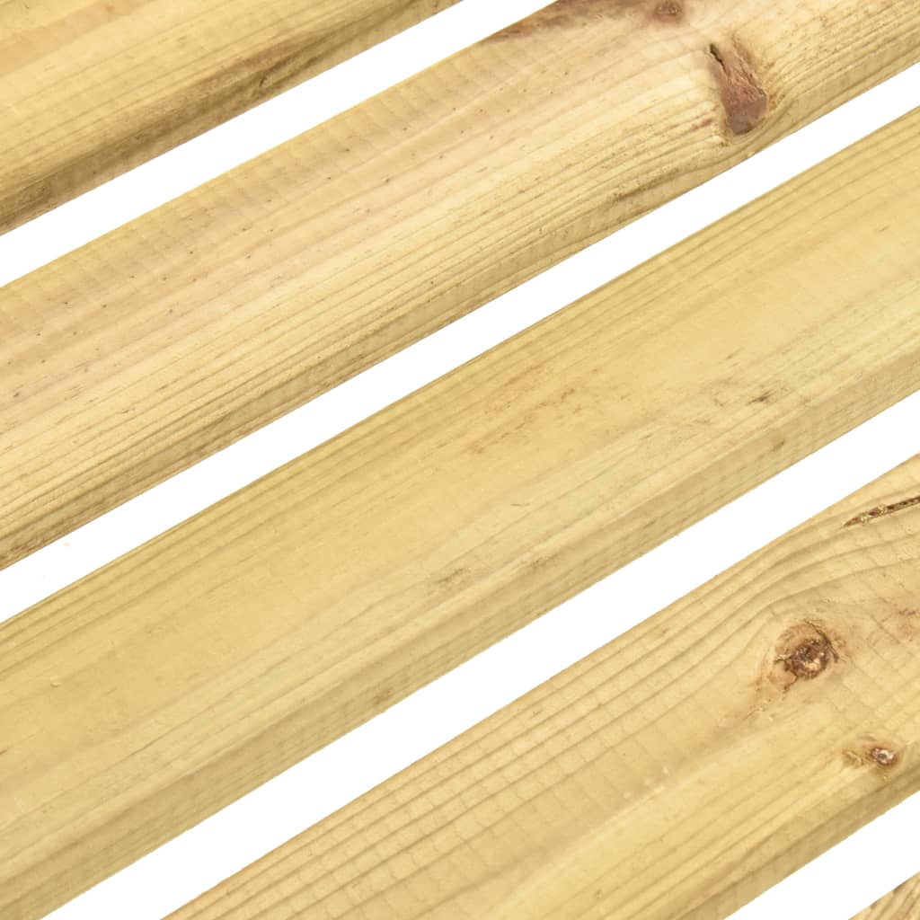 Tuinbank 120 cm geïmpregneerd grenenhout