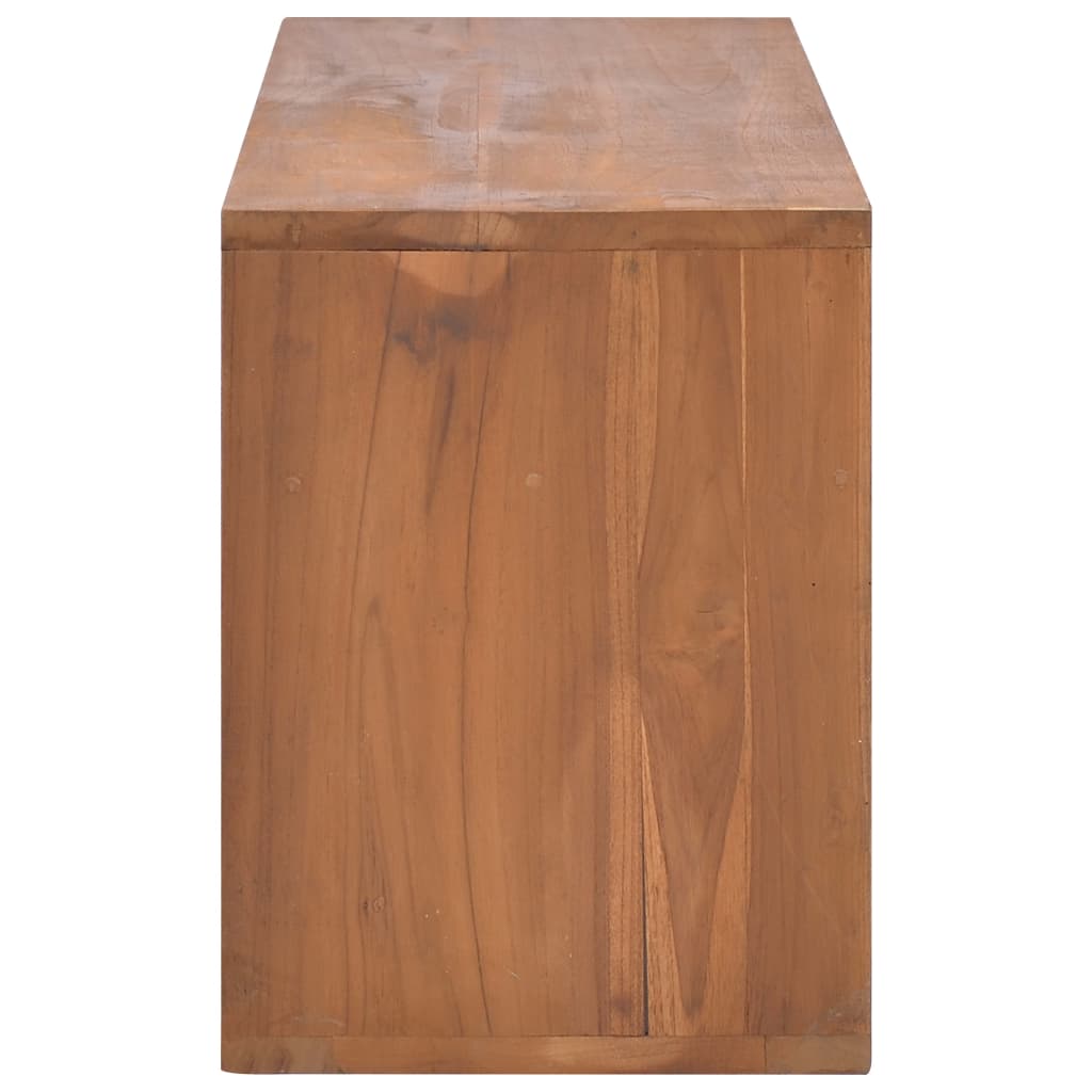 Tv-meubel 90x30x40 cm massief teakhout