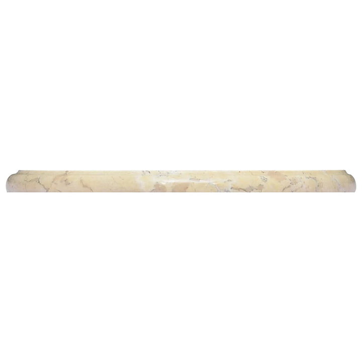 Tafelblad ø˜40x2,5 cm marmer crèmekleurig