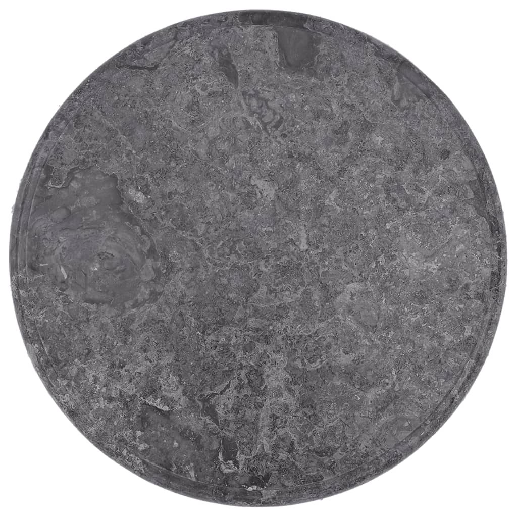 Tafelblad ø˜50x2,5 cm marmer grijs