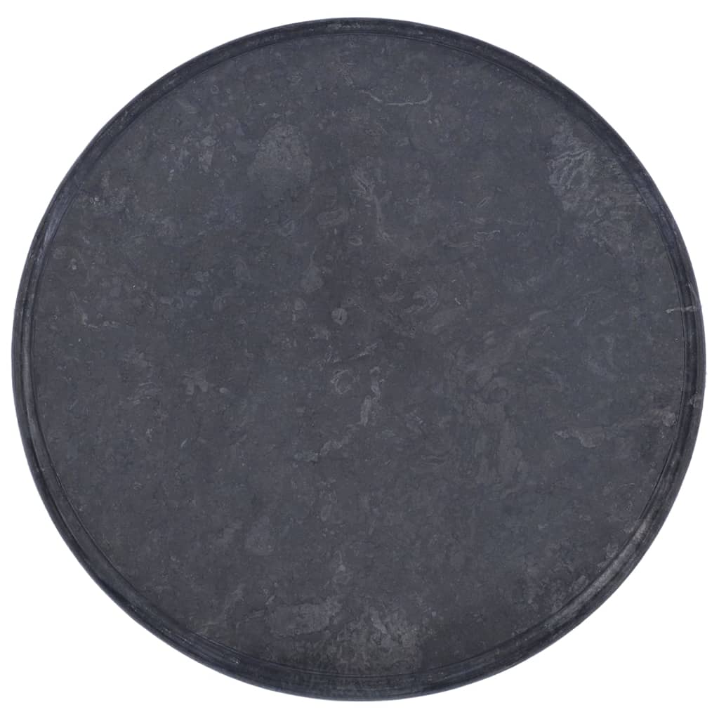 Tafelblad ø˜60x2,5 cm marmer zwart