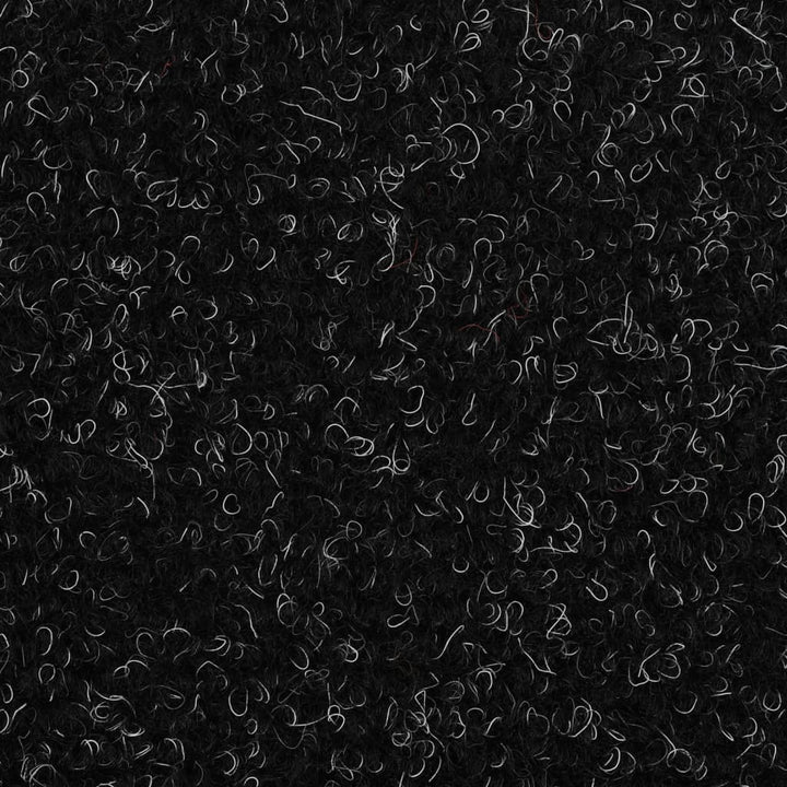 Trapmatten zelfklevend 10 st 54x16x4 cm naaldvilt zwart