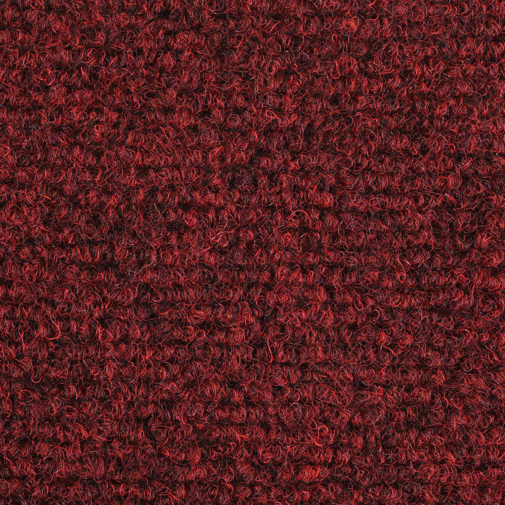Trapmatten zelfklevend 5 st 56x17x3 cm naaldvilt rood