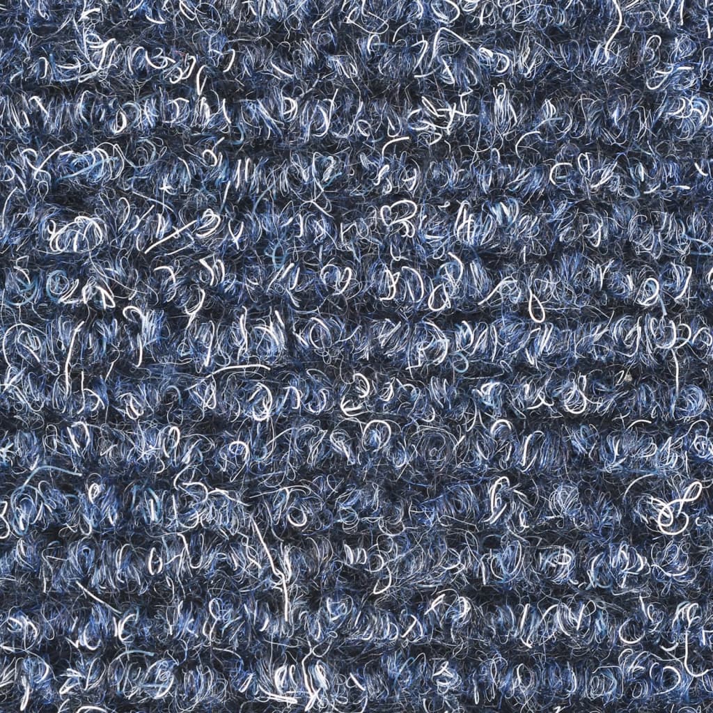 Trapmatten zelfklevend 5 st 65x21x4 cm naaldvilt blauw