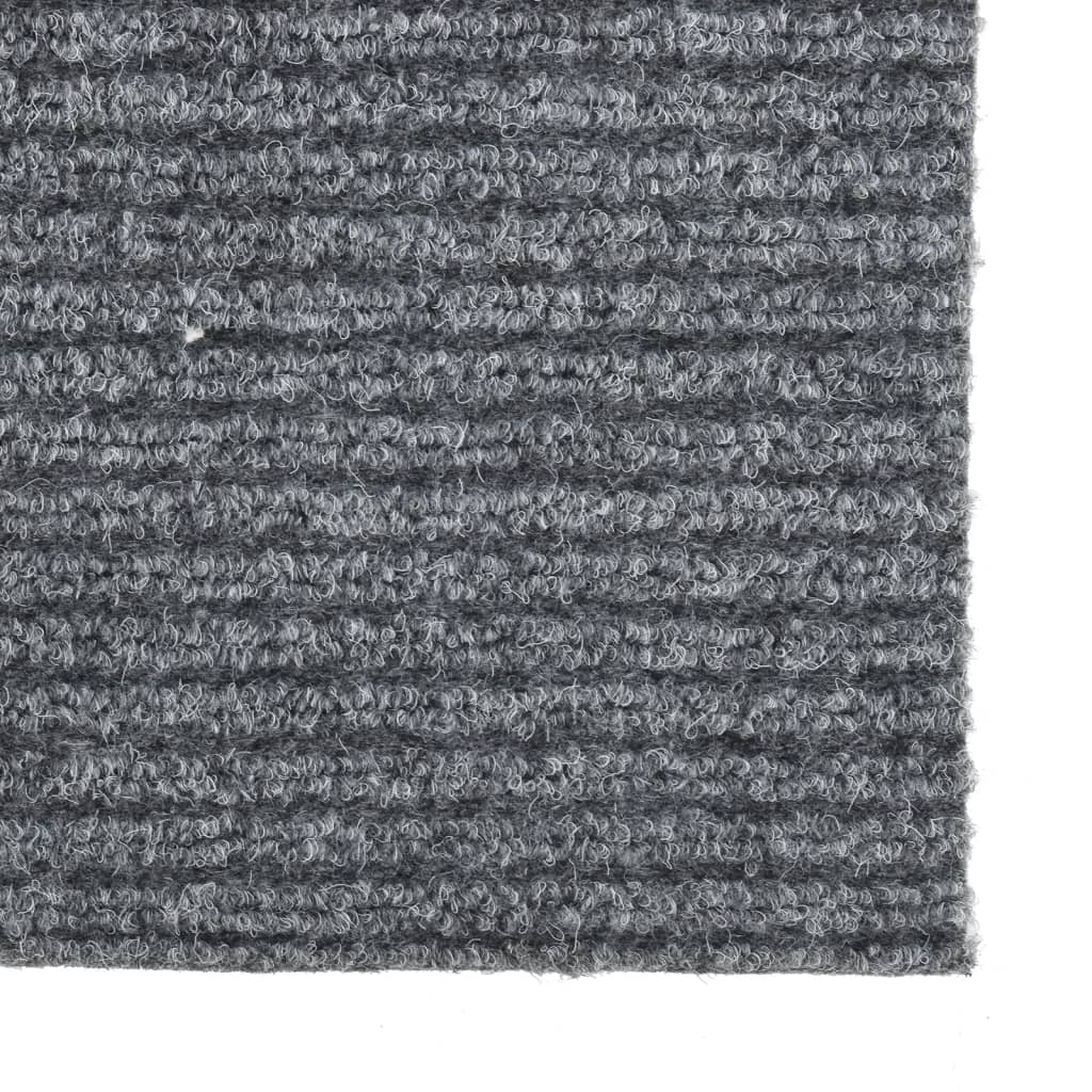 Droogloopmat 100x250 cm grijs