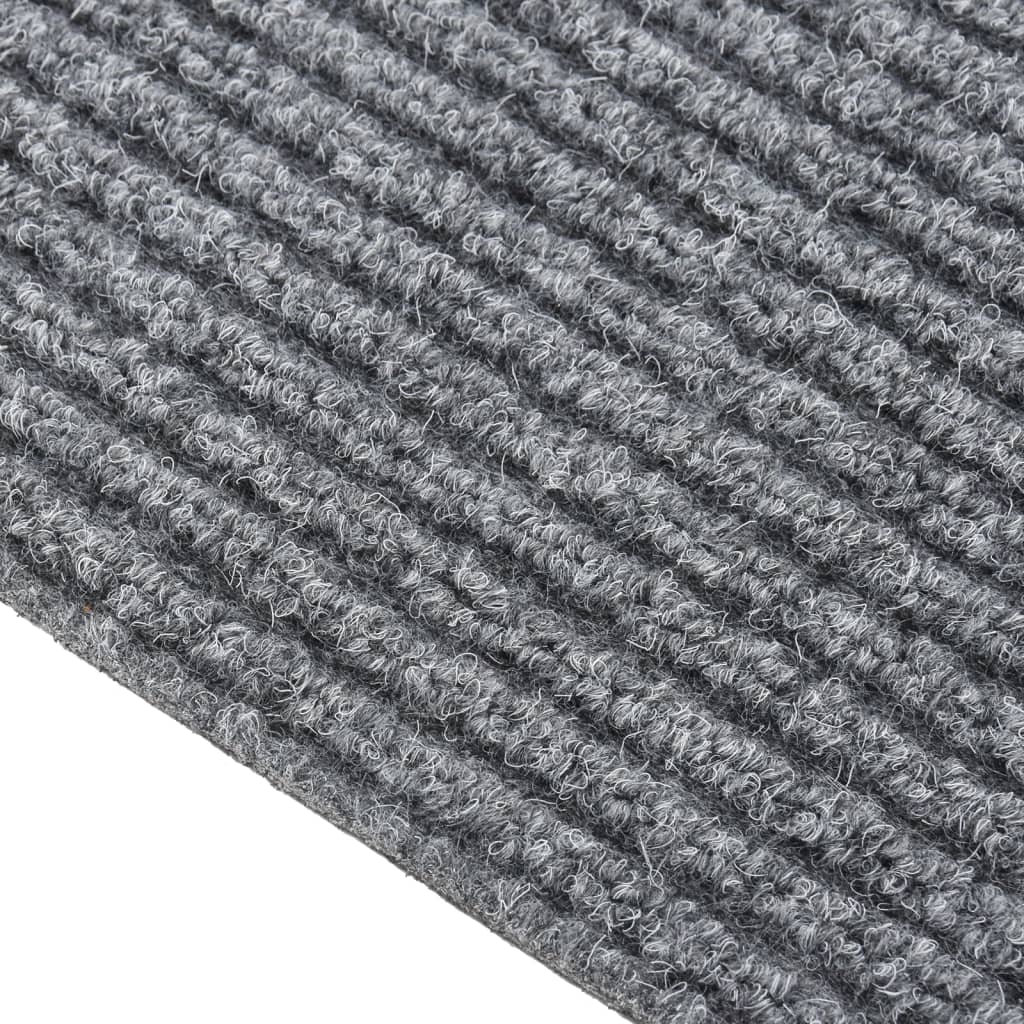 Droogloopmat 100x250 cm grijs