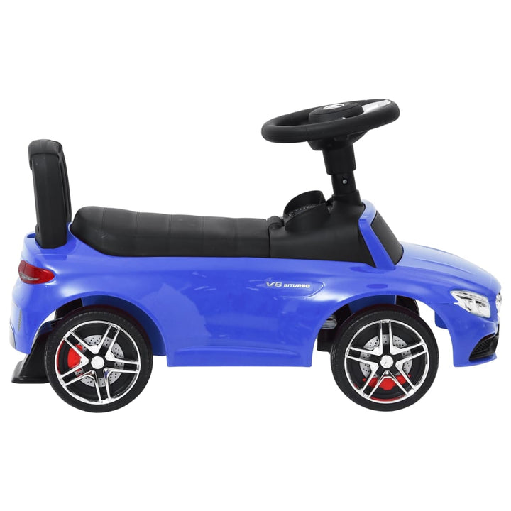 Loopauto Mercedes Benz C63 blauw