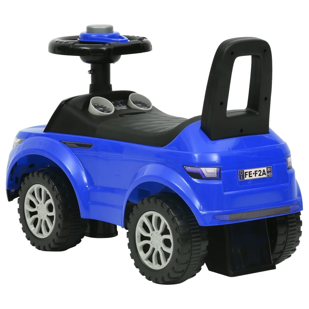 Loopauto blauw