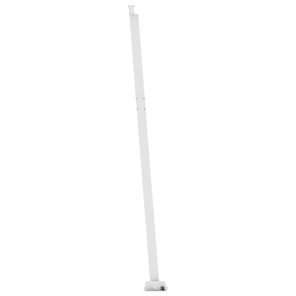 Luifel automatisch met LED en windsensor 350x250 cm blauw wit