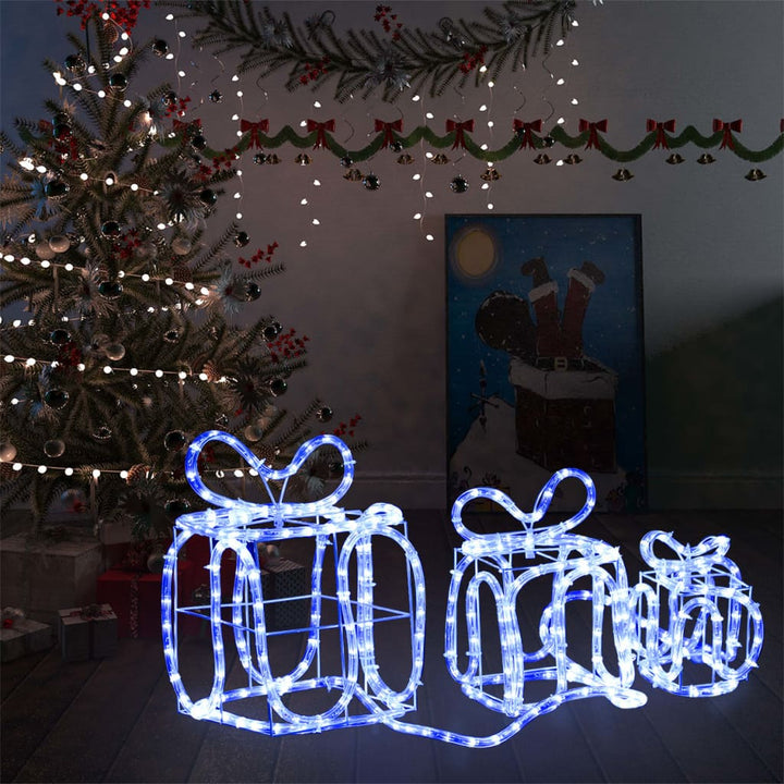 Kerstverlichting cadeaudozen 180 LED's binnen en buiten