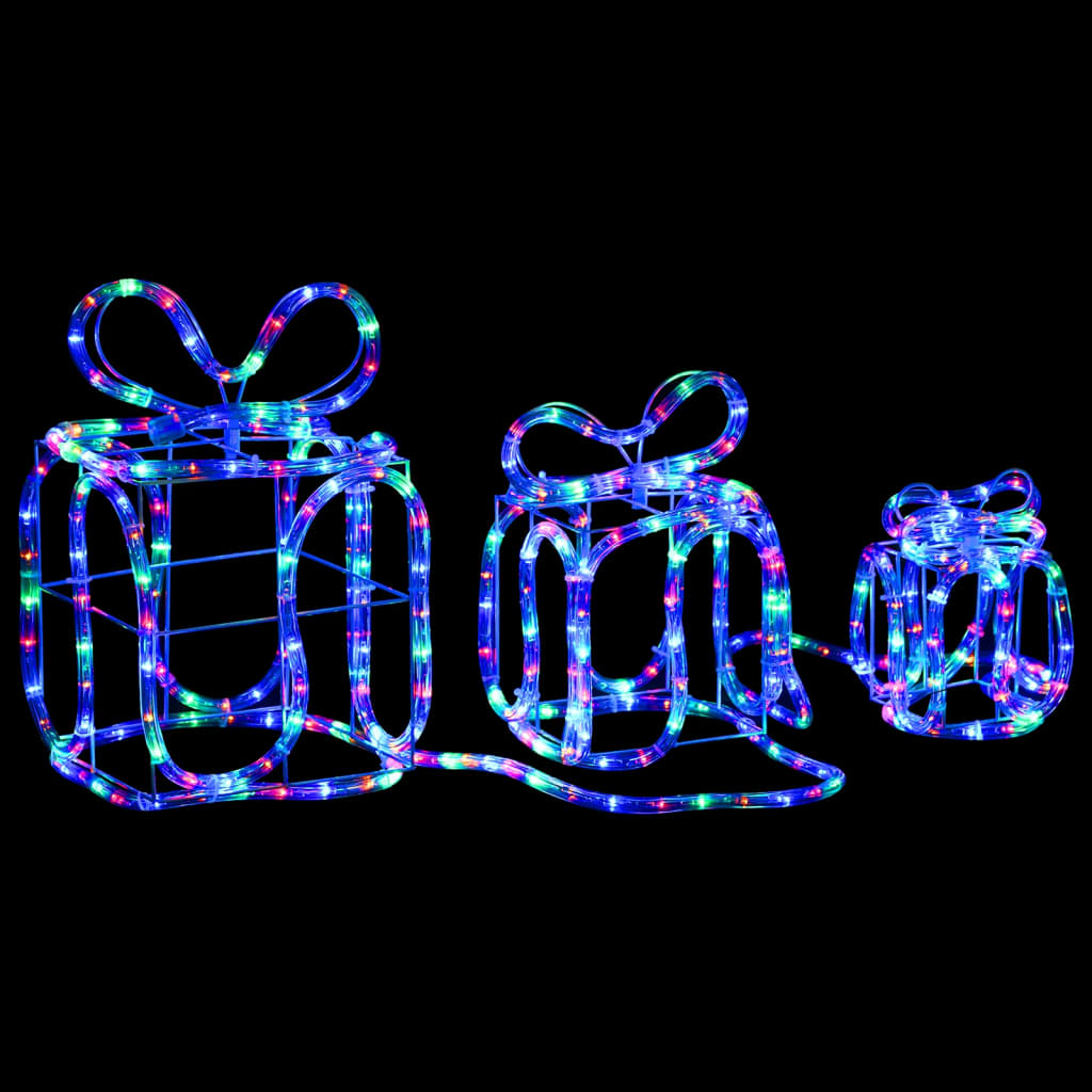 Kerstverlichting cadeaudozen 180 LED's binnen en buiten