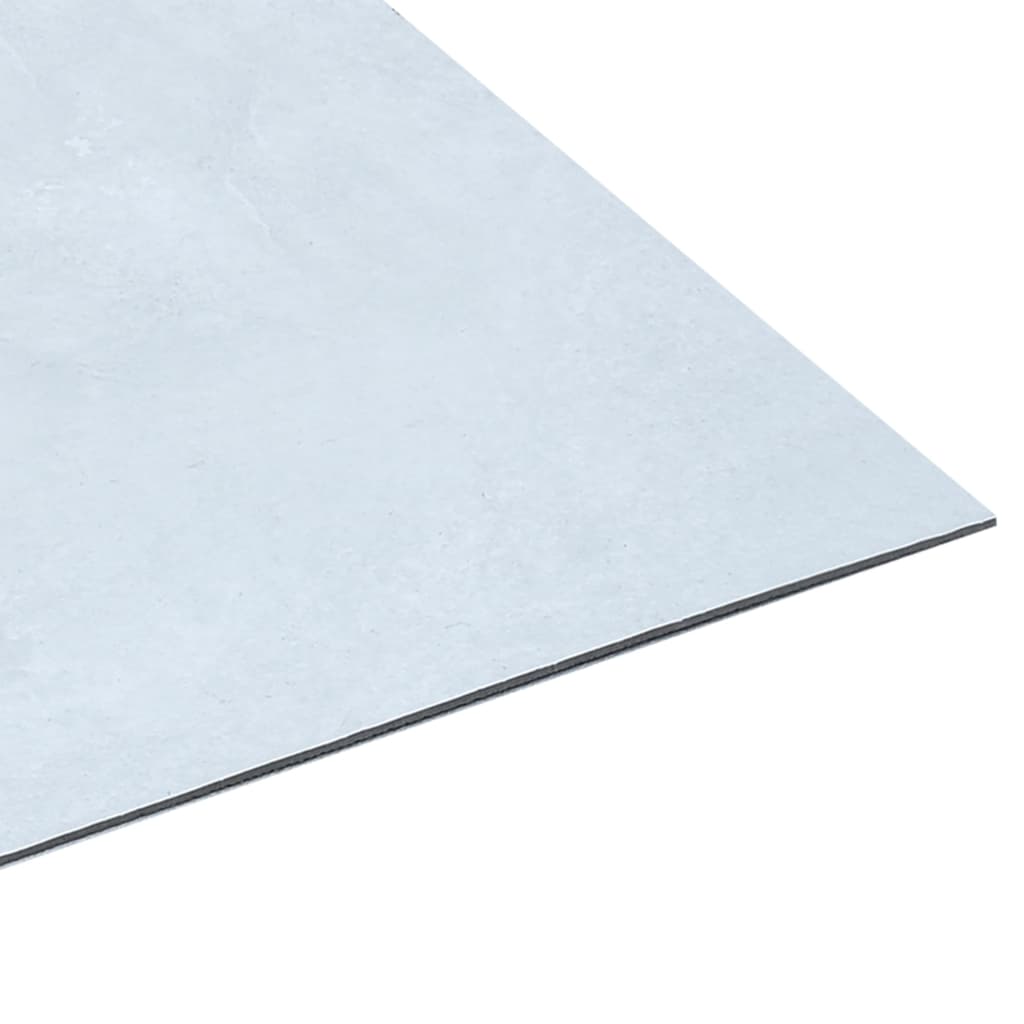 Vloerplanken 20 st zelfklevend 1,86 m² PVC wit marmerpatroon