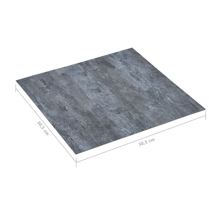 Vloerplanken 20 st zelfklevend 1,86 m² PVC grijs marmerpatroon