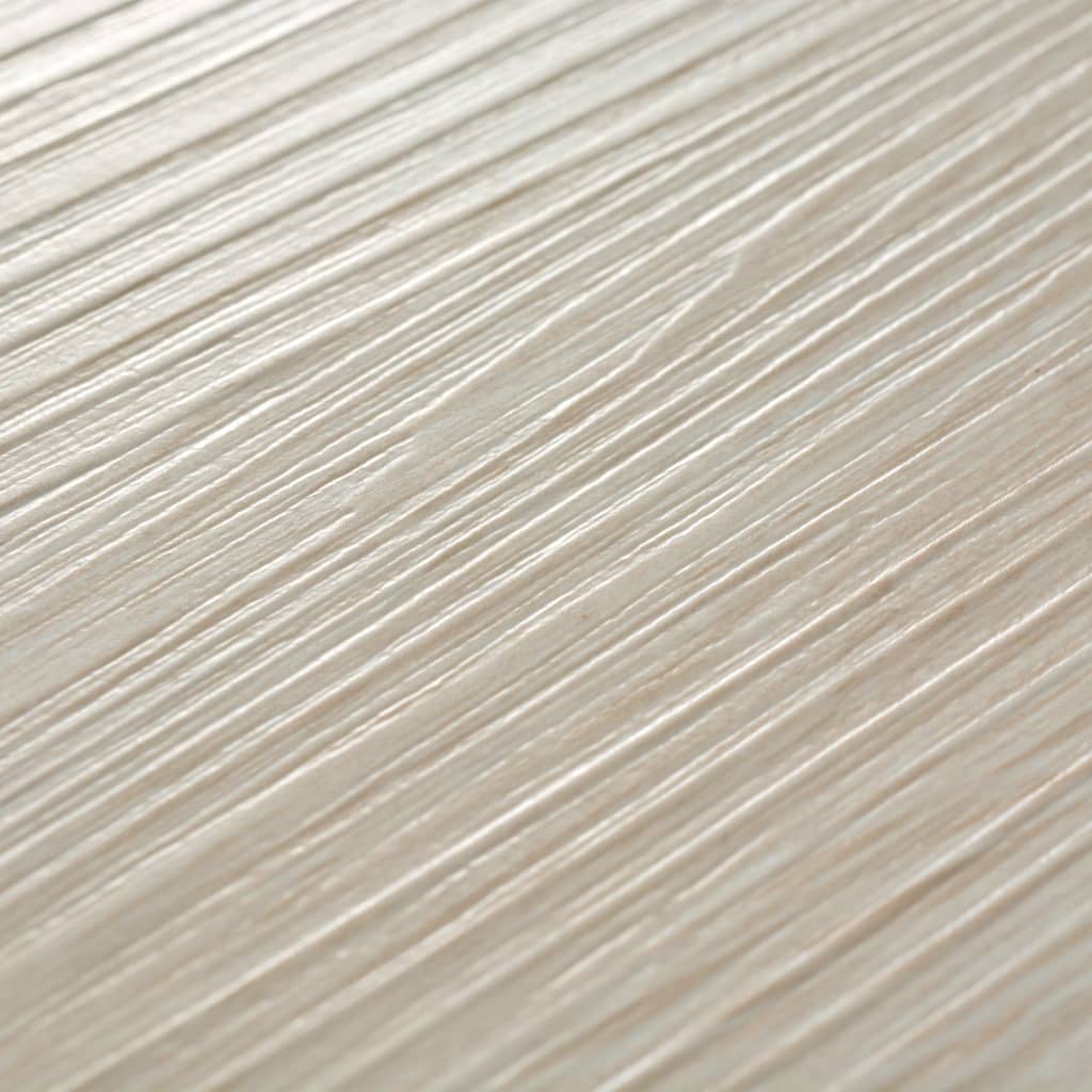 Vloerplanken zelfklevend 5,21 m² 2 mm PVC klassiek wit eiken
