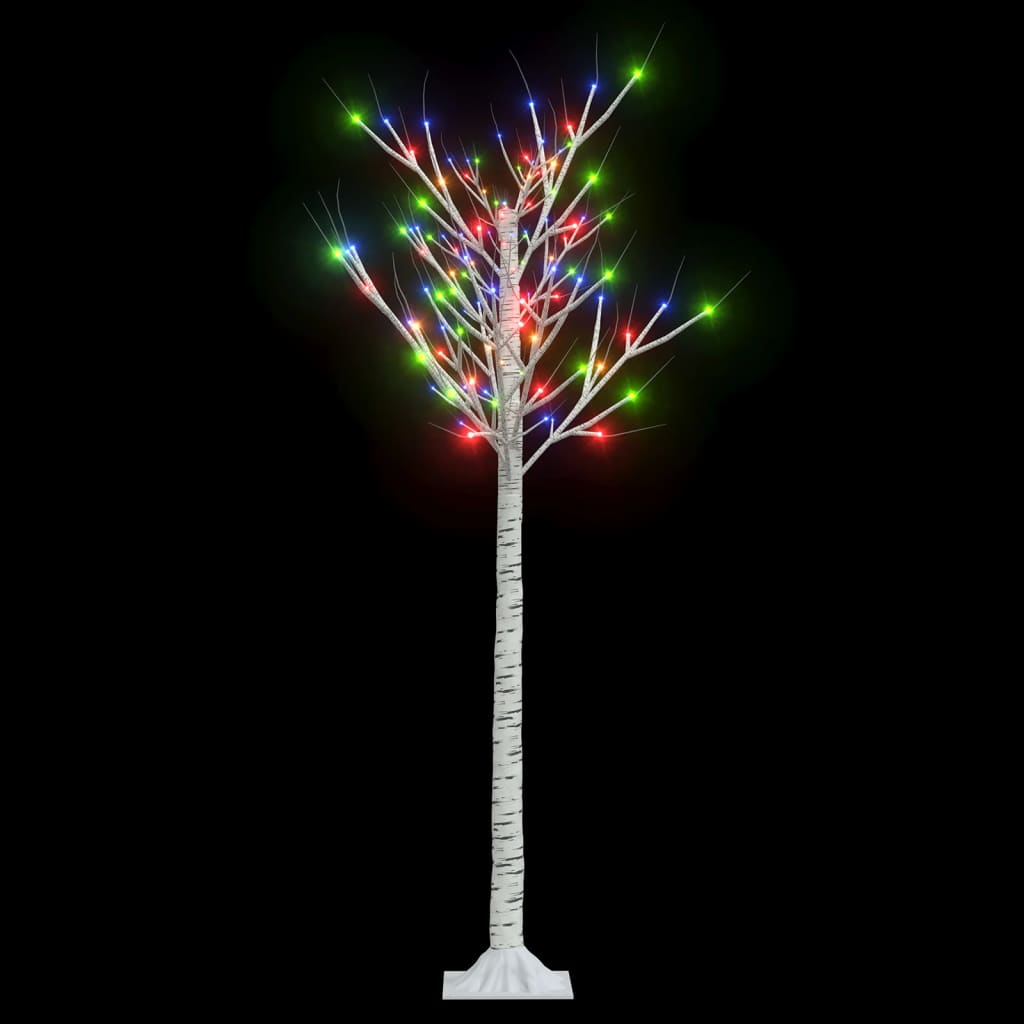 Kerstboom wilg met 140 LED's binnen en buiten 1,5 m meerkleurig