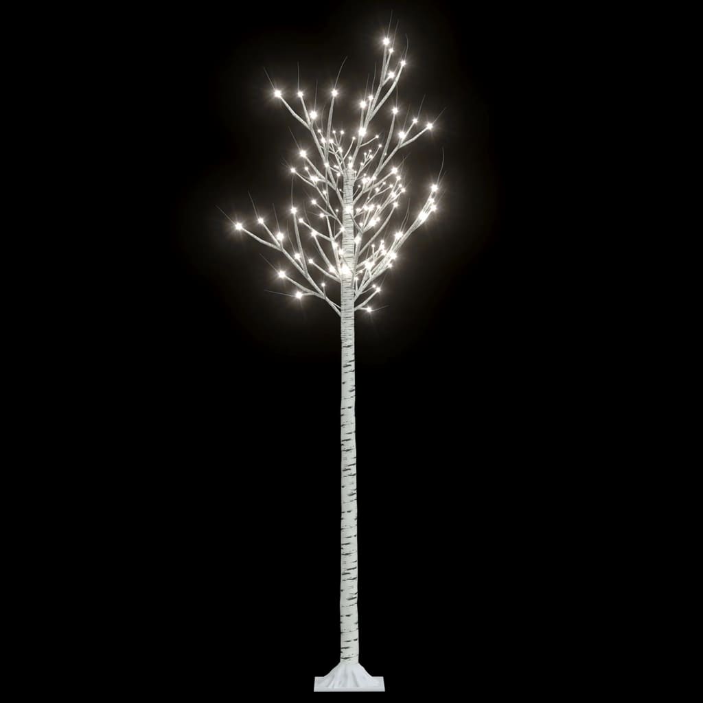 Kerstboom wilg met 180 LED's binnen en buiten 1,8 m koudwit