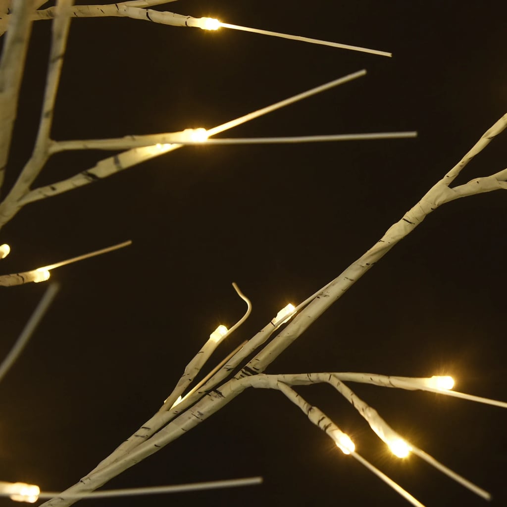 Kerstboom wilg met 200 LED's binnen en buiten 2,2 m warmwit