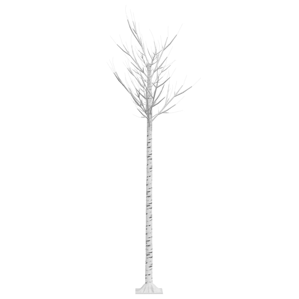 Kerstboom wilg met 200 LED's binnen en buiten 2,2 m warmwit