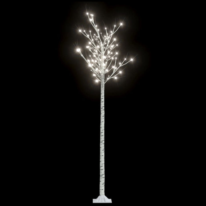 Kerstboom wilg met 200 LED's binnen en buiten 2,2 m koudwit