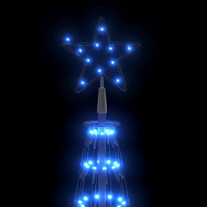 Kegelkerstboom 752 LED's 160x500 cm blauw