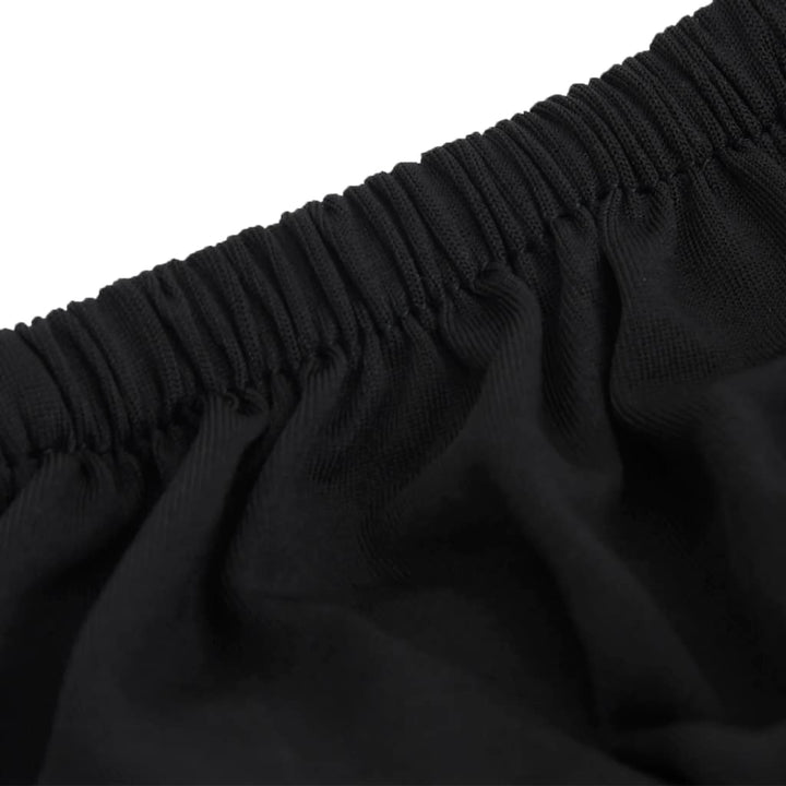 Bankhoes stretch polyester jersey zwart