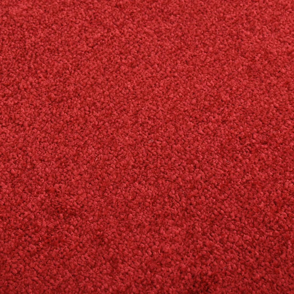 Deurmat 40x60 cm rood