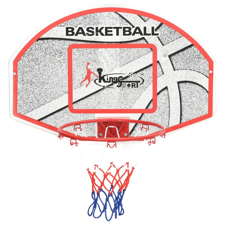 5-delige Basketbalset wandmontage 66x44,5 cm