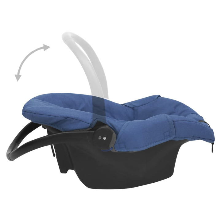 Babyautostoel 42x65x57 cm marineblauw
