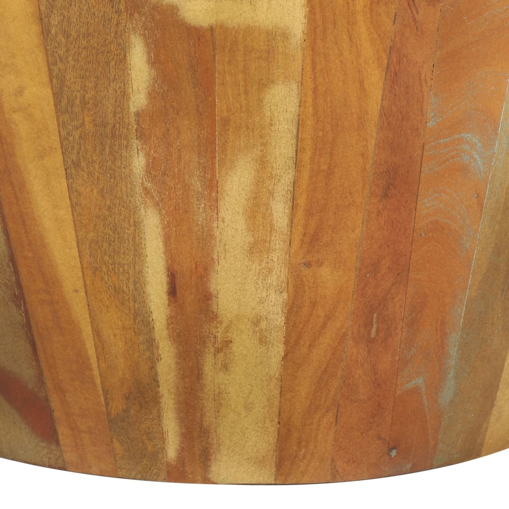 Salontafel ø˜65x31 cm massief gerecycled hout