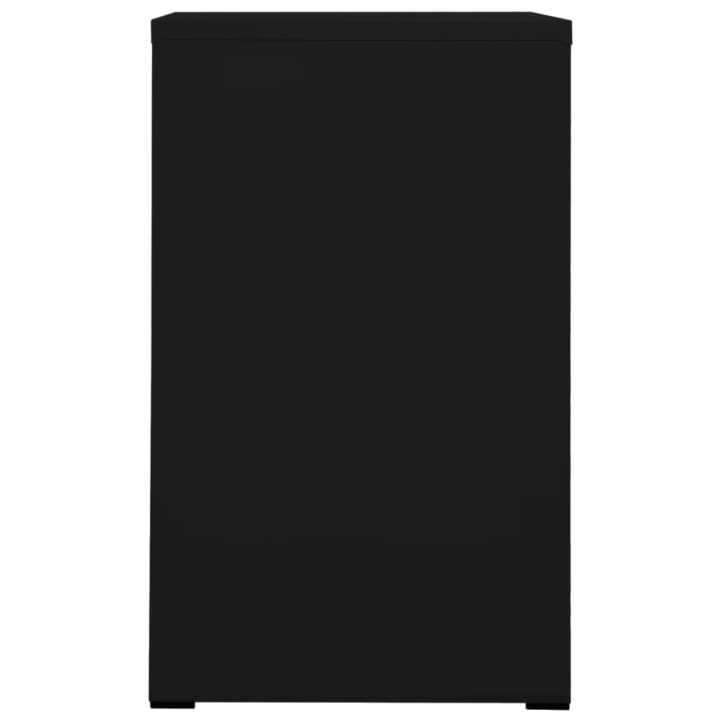 Archiefkast 46x62x102,5 cm staal zwart