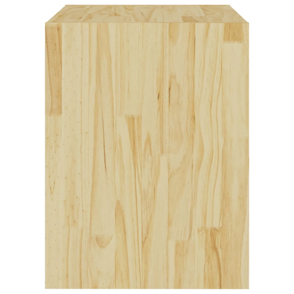 Nachtkastje 40x30,5x40 cm massief grenenhout