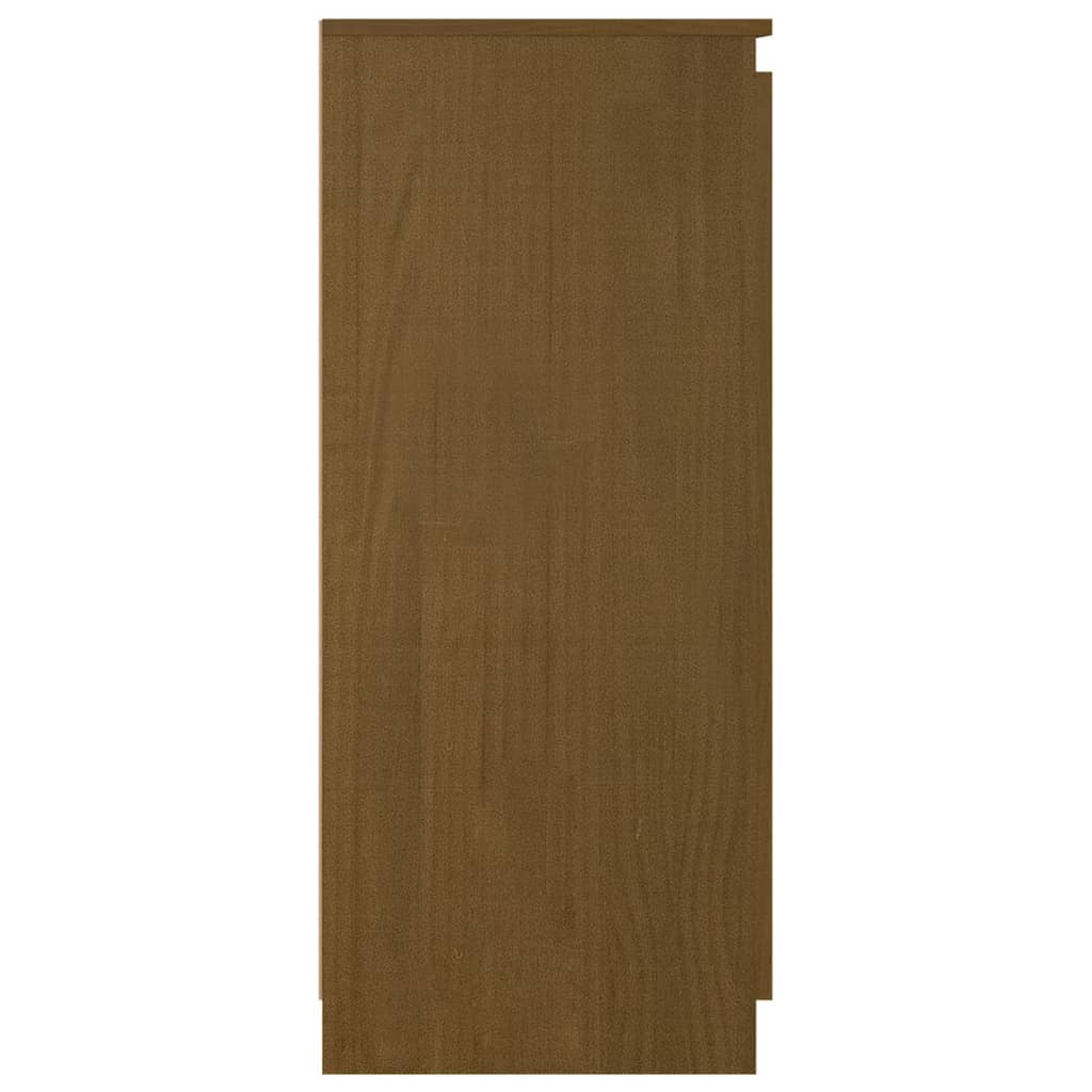 Dressoir 60x36x84 cm massief grenenhout honingbruin