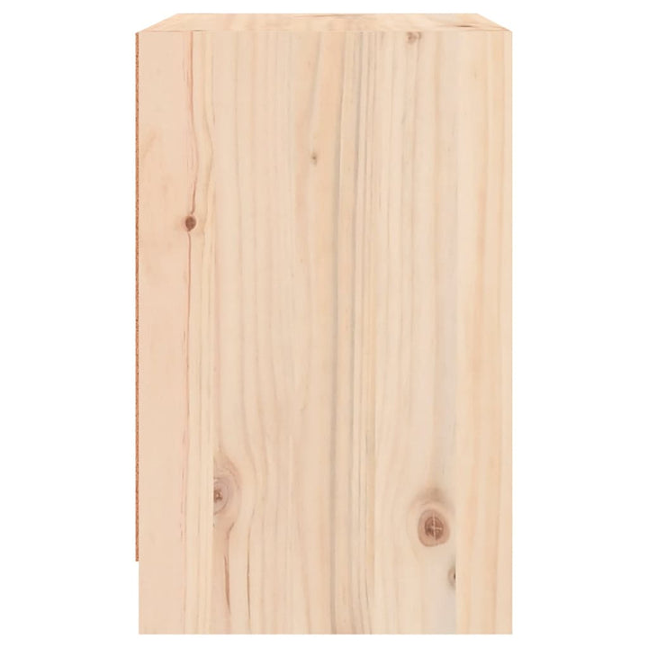 Nachtkastje 40x31x50 cm massief grenenhout