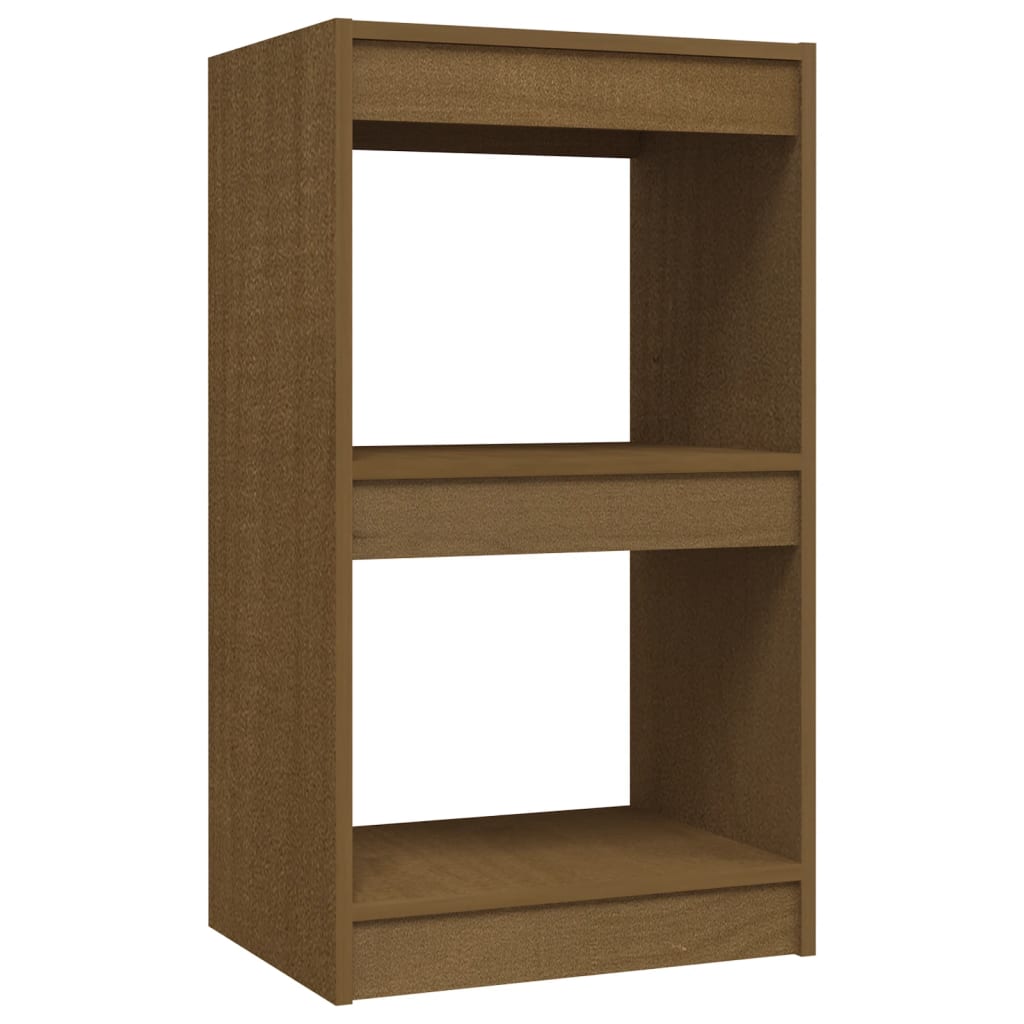 Boekenkast 40x30x71,5 cm massief grenenhout honingbruin