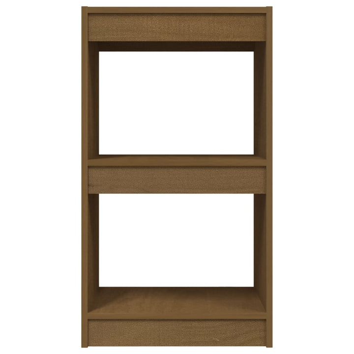 Boekenkast 40x30x71,5 cm massief grenenhout honingbruin