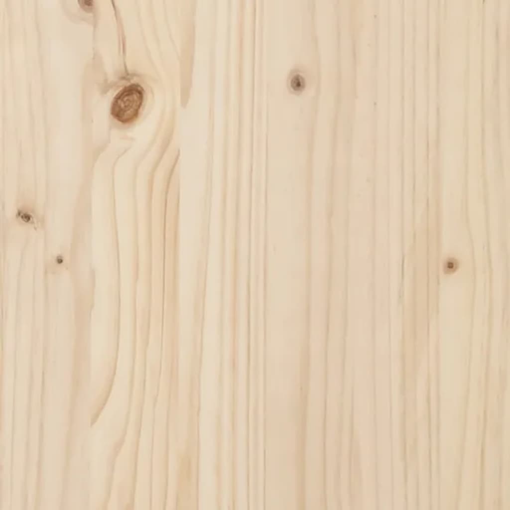 Boekenkast/kamerscherm 60x30x135,5 cm massief grenenhout
