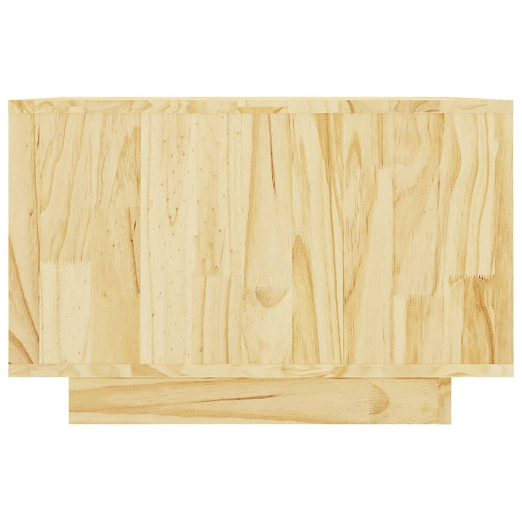 Salontafel 50x50x33,5 cm massief grenenhout
