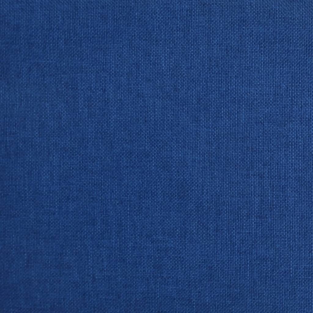 Voetenbank 78x56x32 cm stof blauw