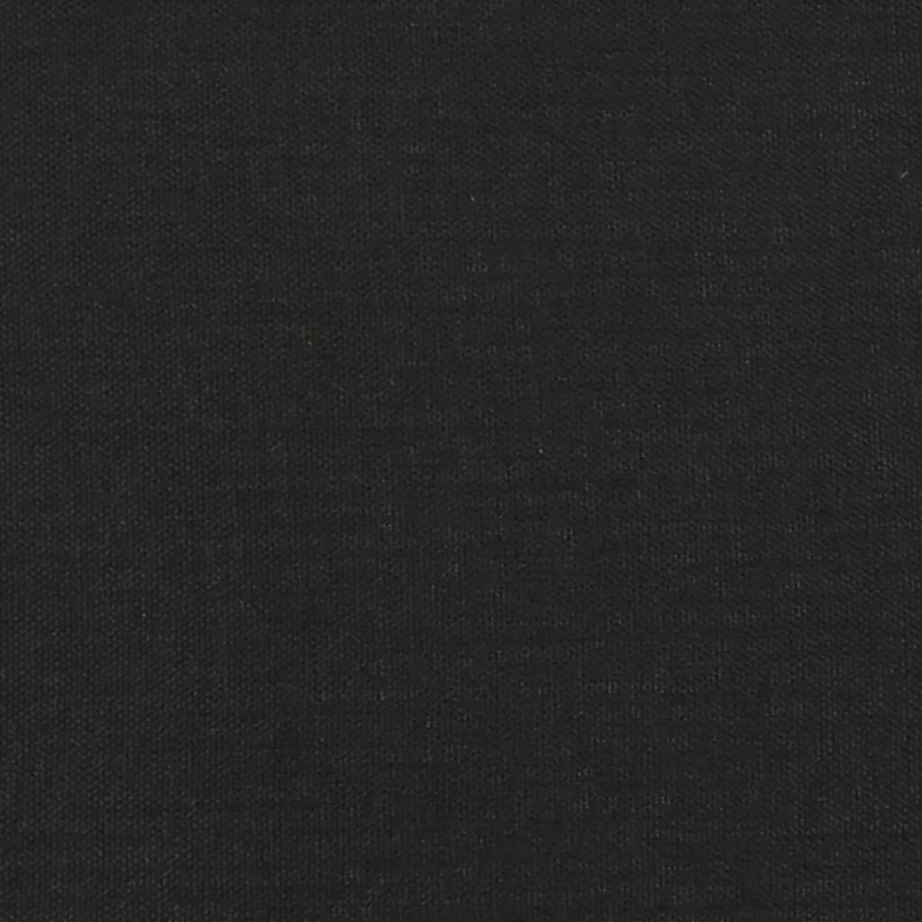 Voetenbank 78x56x32 cm stof zwart