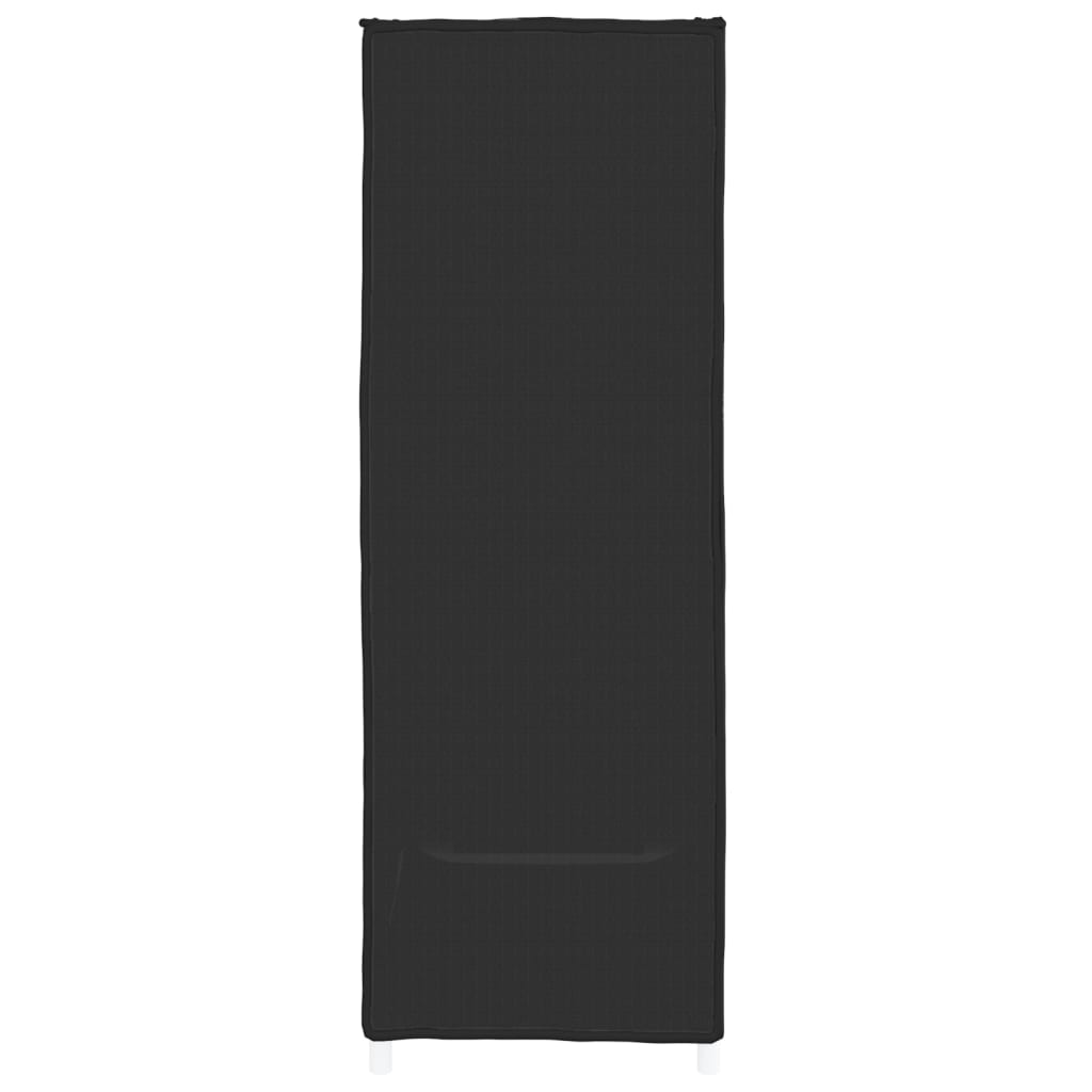 Schoenenkast 60x30x90 cm stof zwart